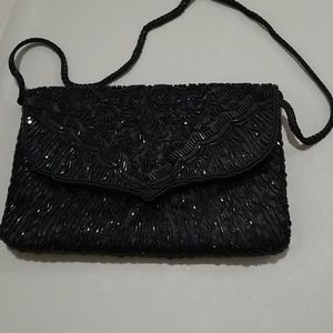 Sequin evening bag